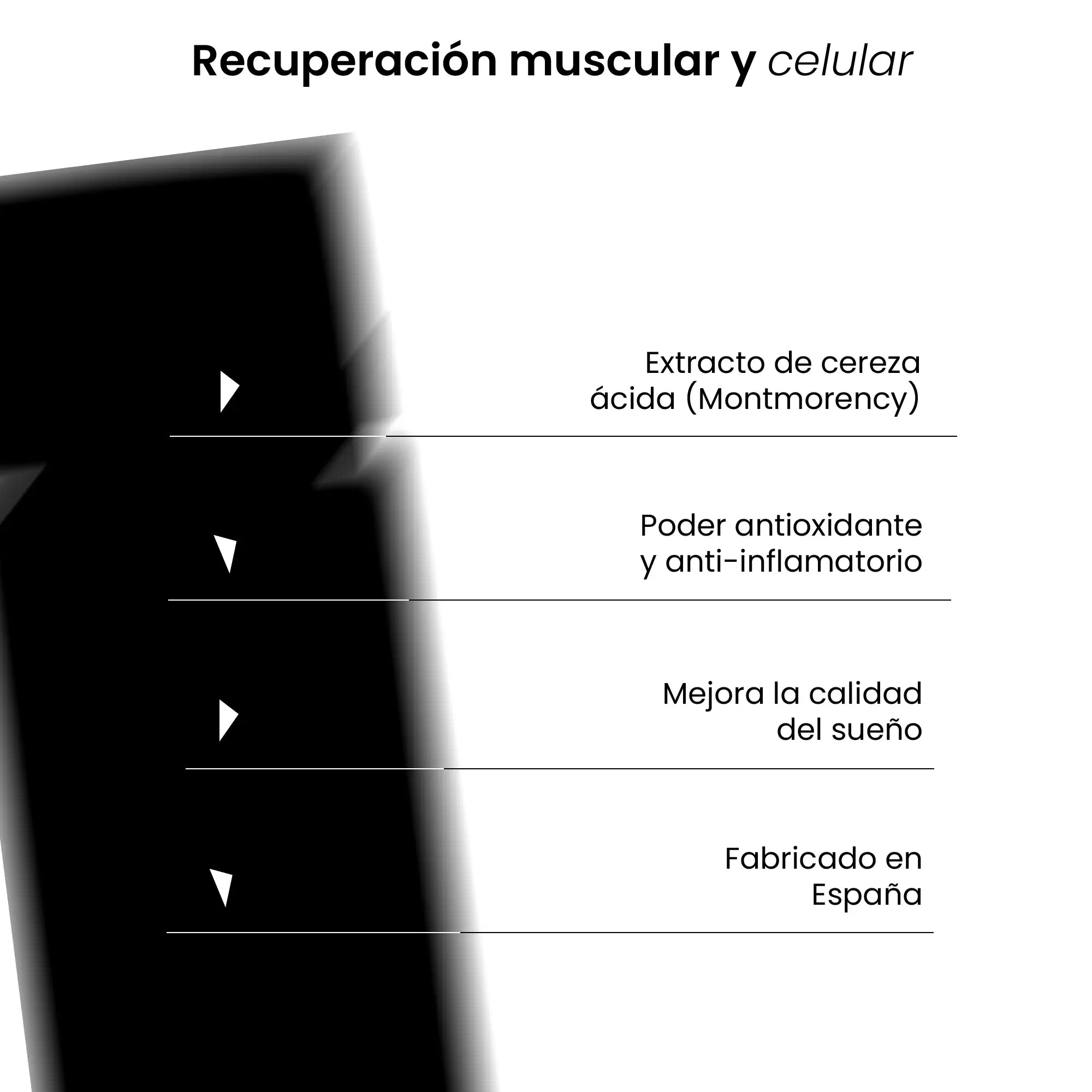 Dose de recuperação de cereja ácida
