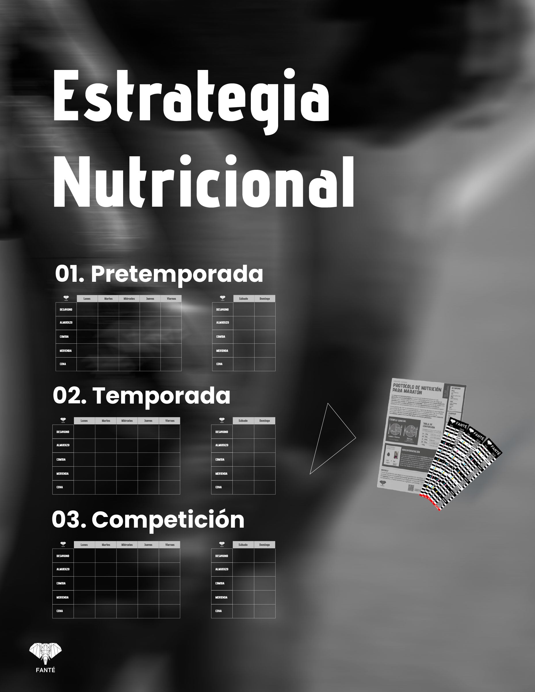 Nutrición durante la temporada