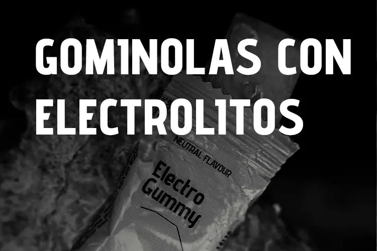Gominolas con electrolitos para maratón