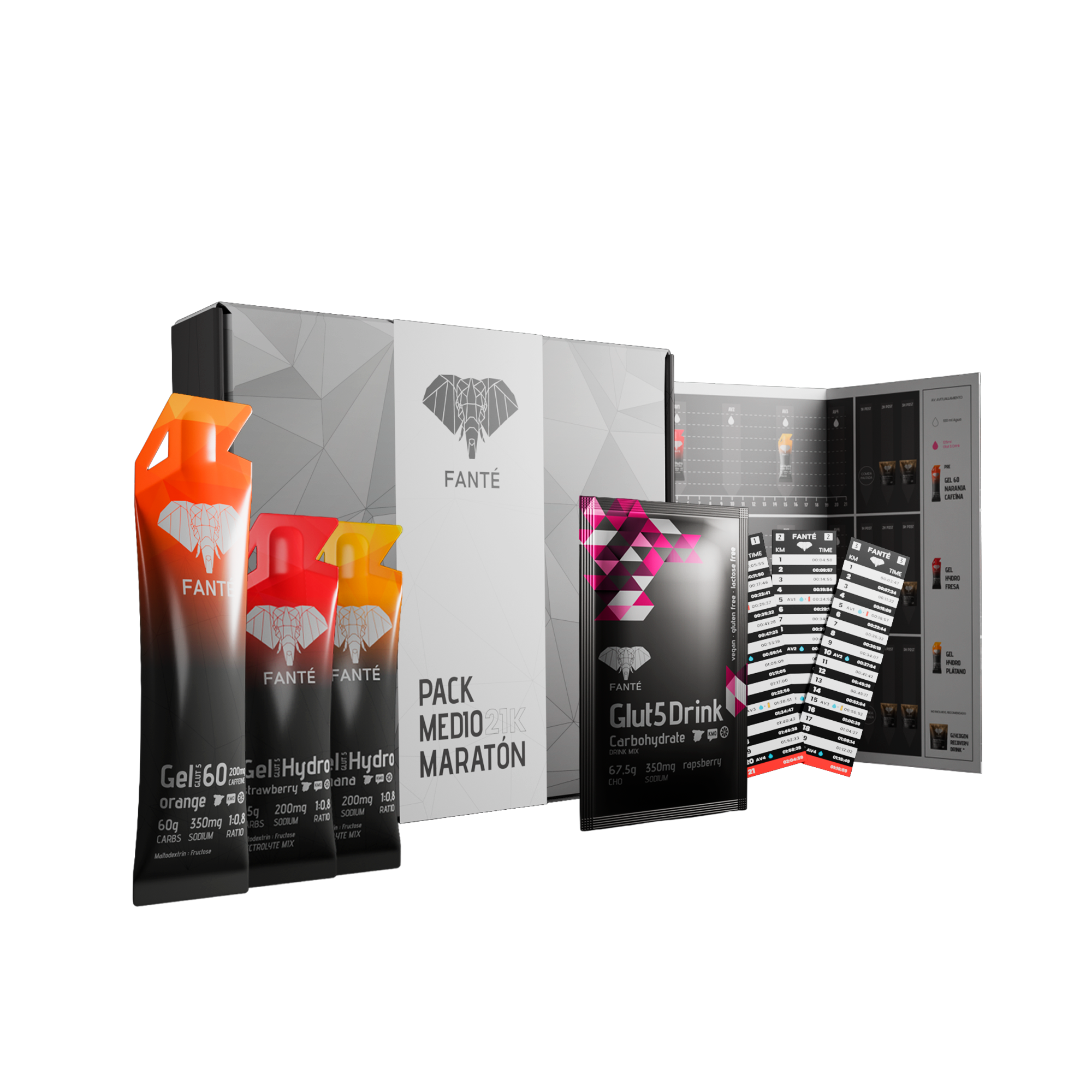 PACK MEDIO MARATÓN 21K FANTÉ