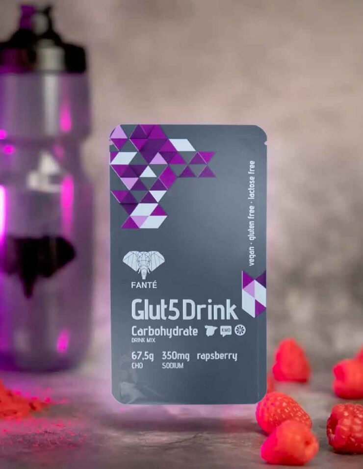 Isotónico Fanté Glut 5 Drink | Bebida de carbohidratos formato monodosis