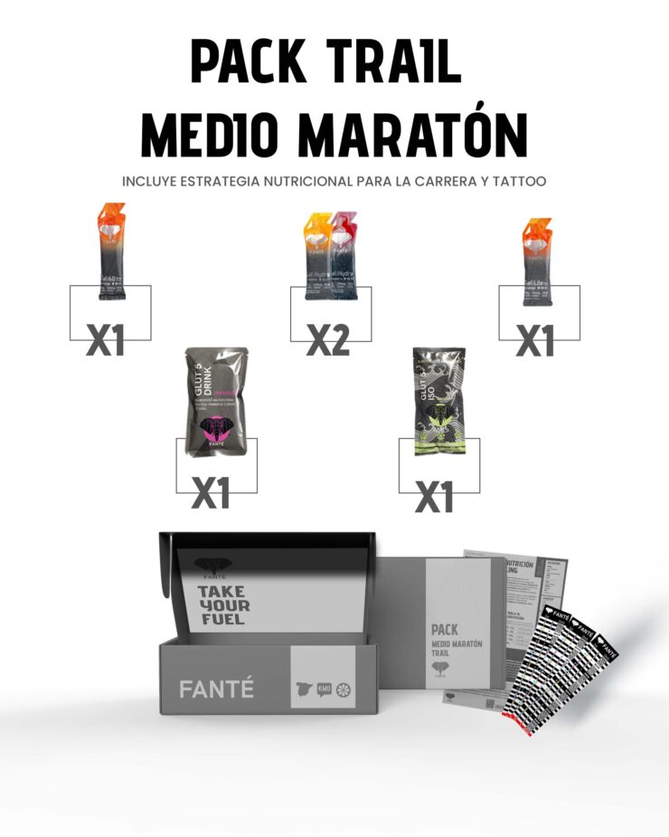 imagen de pack medio maraton trail running