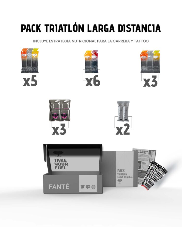 imagen Pack triatlon larga distancia fante