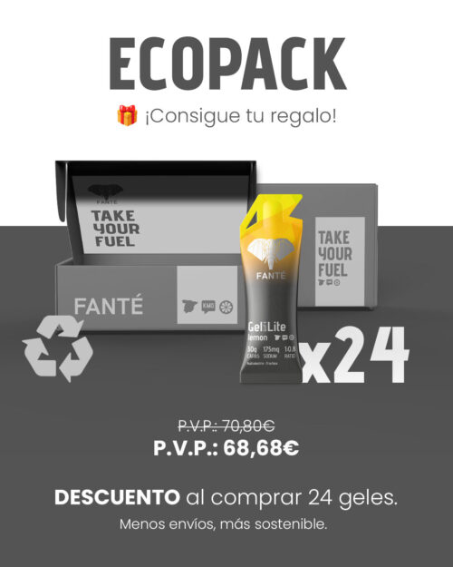 Gel Lite 30 - Limón, ECO PACK (24 Uds.)