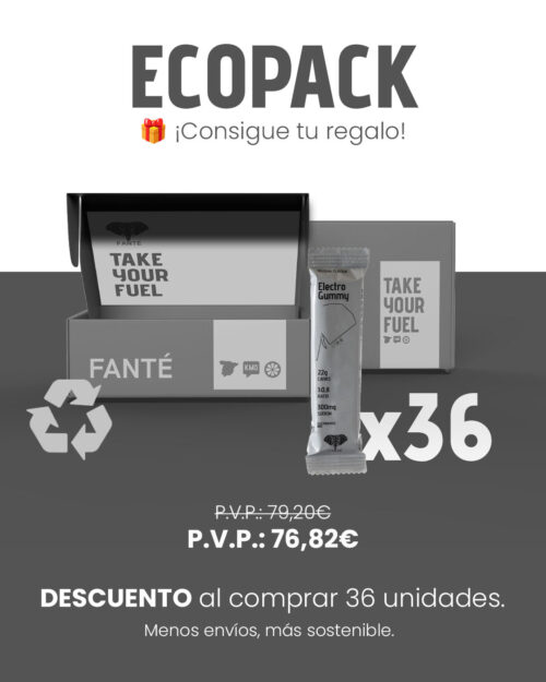 Electro gummy - Neutro, ECO PACK (36 Uds.)