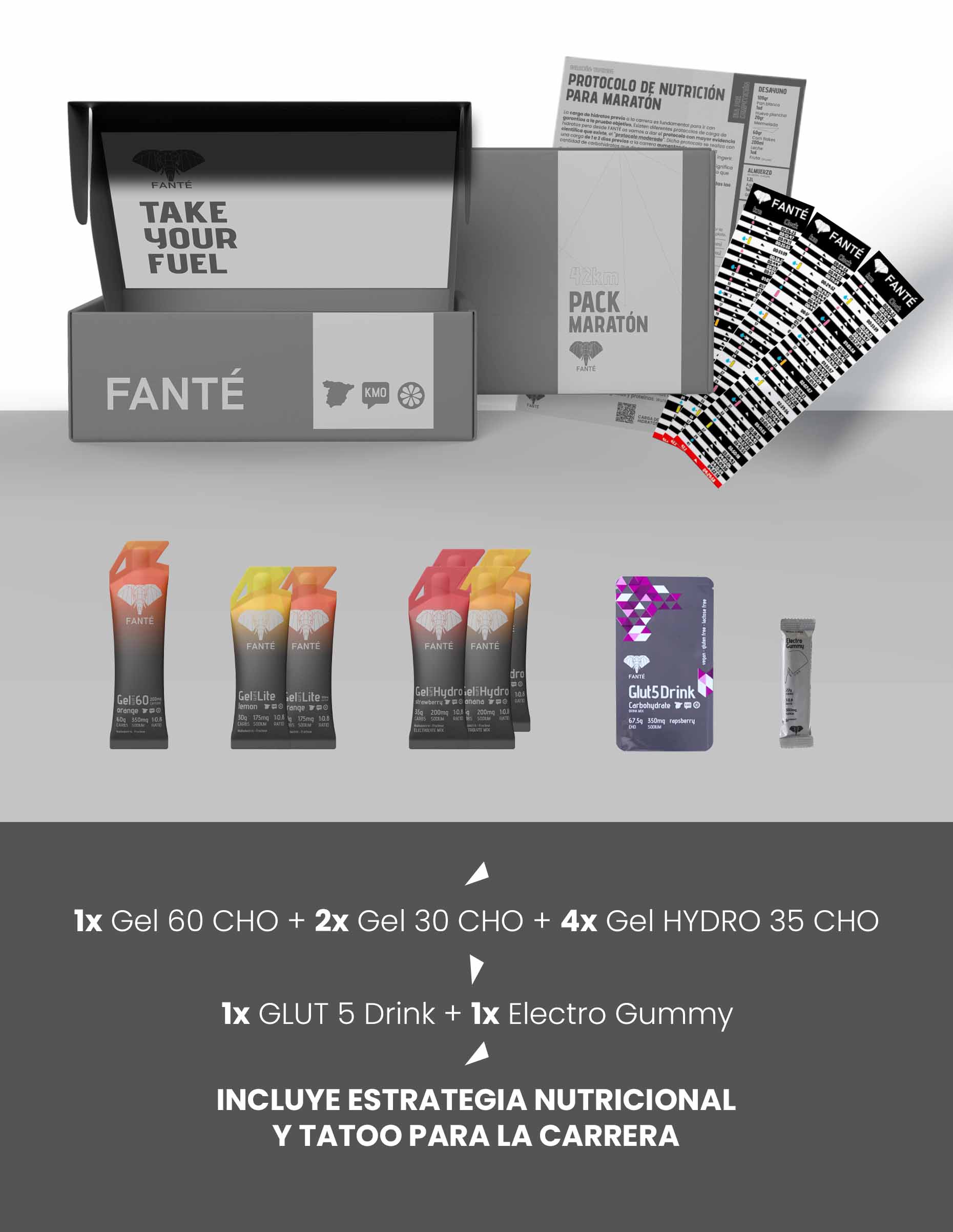 maraton - Pack Maratón FANTÉ